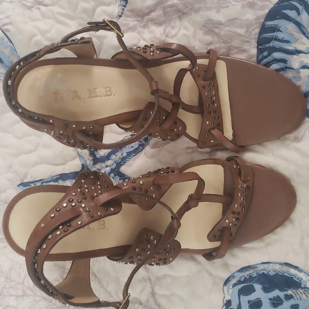 NWOT 8.5 L.A.M.B. Heeled Sandal